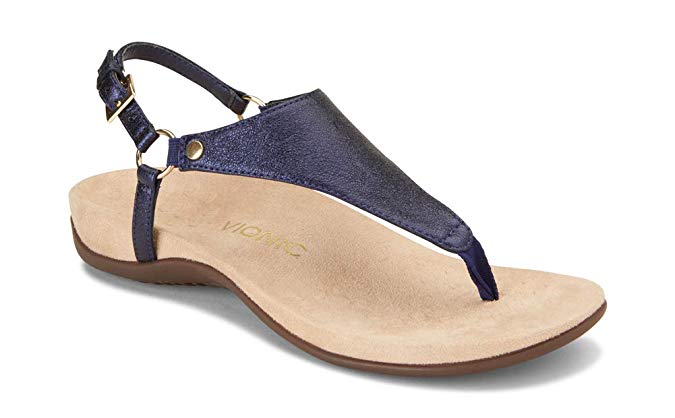 Vionic Women's Rest Kirra Backstrap Sandal - Ladies Sandals with Concealed Orthotic Arch Support