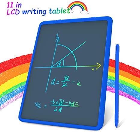 LCD Writing Tablet 11 Inch, Electronic Colorful Screen Drawing Board Tablets Doodle Board Writing Pad for Kids at Home, School and Office