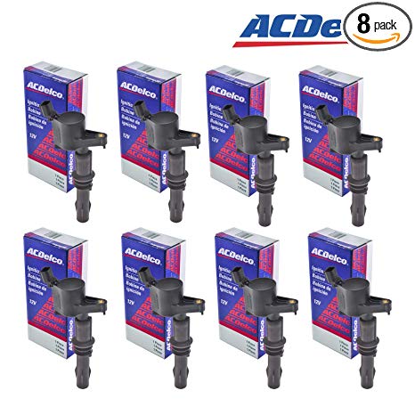 DG-521 ACDELCO Ignition Coil 5.4L For Ford Lincoln 673-6200 C1659 DG521 GN10233 PACK OF 8