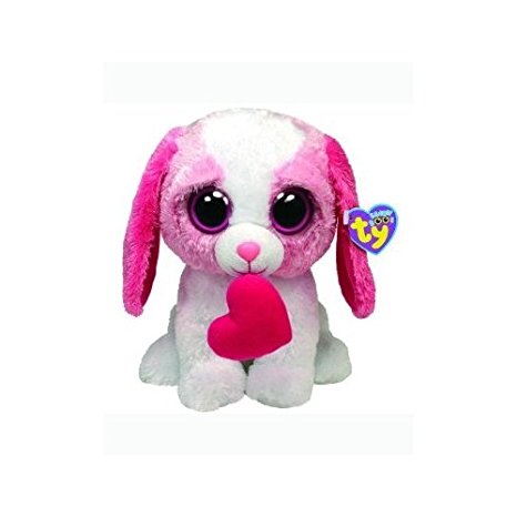 Ty Beanie Boos Cookie Dog with Heart