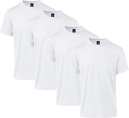 Gildan Adult Softstyle CVC Short Sleeve T-Shirt, Style G67000, 4-Pack