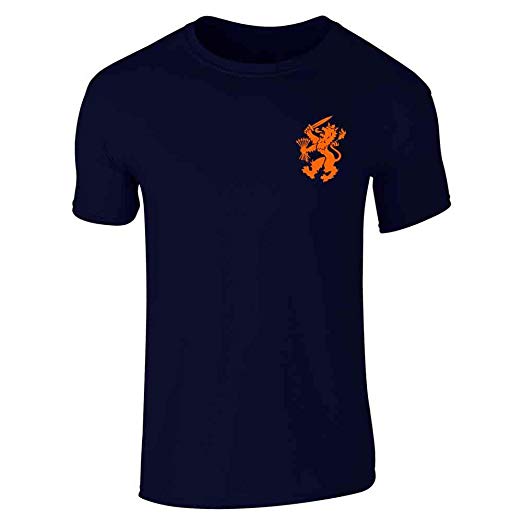 Dutch Soccer Retro National Team Holland Short Sleeve T-Shirt