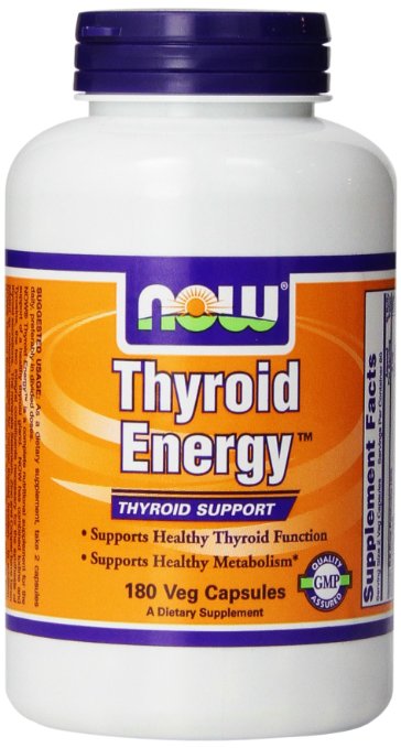 Now Foods Thyroid Energy Veg Capsules 180 Count