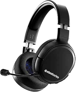 SteelSeries Arctis 1 Wireless – Casque de gaming sans fil - Connectivité sans fil USB-C - Micro ClearCast amovible - Pour PC, PS5, PS4, Nintendo Switch, Android (Playstation)