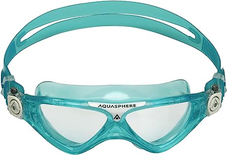 Aquasphere Vista Junior (Ages 6 ) Swimming Goggles - 180 Degree Vision, Leak Free Hypoallergenic Seal, Anti Fog & Scratch