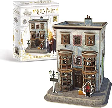 University Games 7595 Harry Potter Diagon Alley Olivanders Wand Shop 3D Puzzle