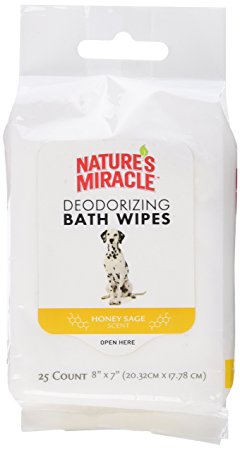 Nature's Miracle Deodorizing Bath Wipes