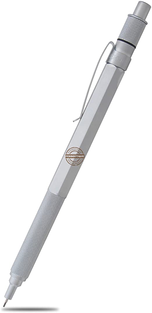 The Retro51 Hex-O-Matic Silver Mechanical Pencil