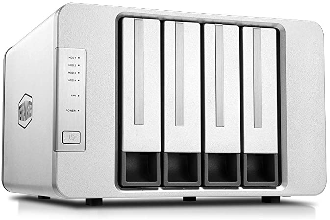 TerraMaster F4-421 NAS 4 bay Cloud Storage Intel Quad Core 1.5GHz Plex Media Server Network Storage (Diskless)