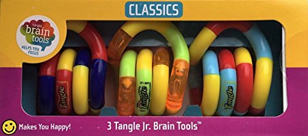 Tangle Jr. Classics - Set of 3 Classic Tangle Jr. Fidget Toys