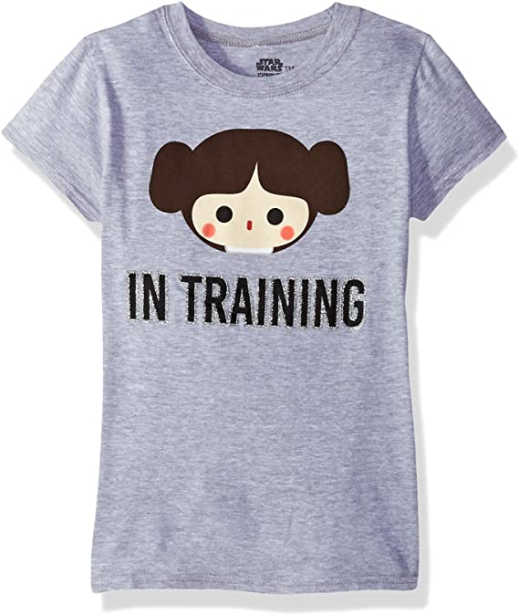 Star Wars Big Girls' Classic in Train Cap Sleeve T-Shirt