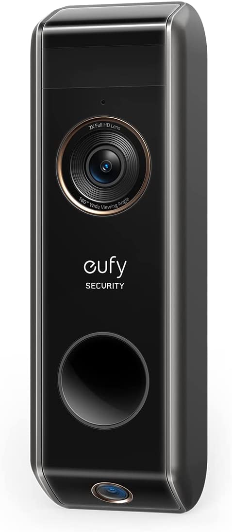 eufy Security Video Doorbell Dual Camera (Battery-Powered) Add-on, Dual Motion Detection, Package Detection, 2K HD, Family Recognition, No Monthly Fee