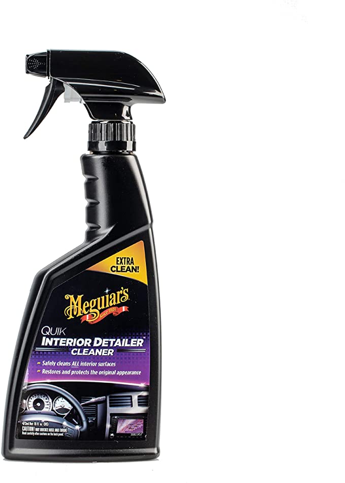 Meguiar’s G13616SP Quik Interior Detailer Cleaner, 16 Fluid Ounces