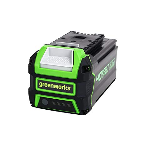 Greenworks BAF704 40V 4.0Ah Lithium Ion Battery with USB, 4.0 Ah Black