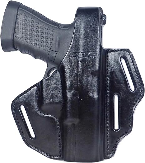 Tactical Scorpion Gear 3 Slot Leather Thumb Break Holster: fits Ruger LCP and LCP II