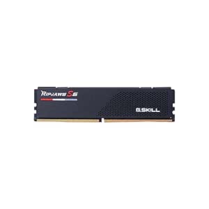 G.Skill Ripjaws S5 Intel XMP 16GB (1 * 16GB) DDR5 5200 MHz CL40-40-40-83 1.40V Desktop RAM Memory - F5-5200J4040A16GX1-RS5K