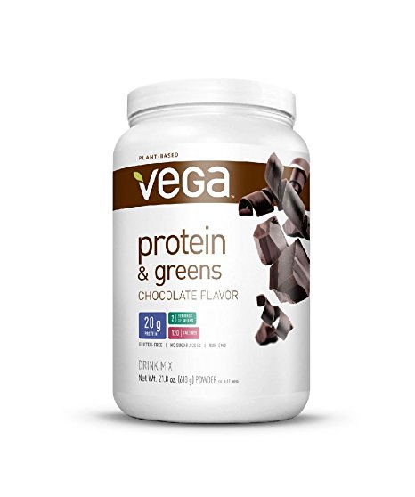 Vega Protein and Greens MD Powder, Chocolate, 21.8 Ounce