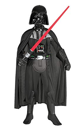 Rubies Star Wars Classic Child's Deluxe Darth Vader Costume and Mask, Large
