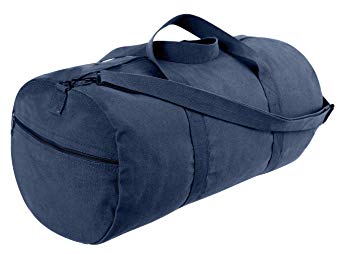 Rothco Canvas Shoulder Duffle Bag - 24 Inch, Navy Blue