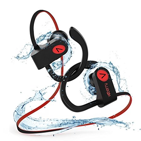 Bluetooth Headphones IPX8 Waterproof Wireless Earbuds for Running,Voberry Noise Cancelling In-Ear Headphones With Mic sweatproof Headphones Wireless Earbuds.