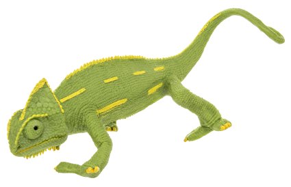 Safari Ltd Incredible Creatures Veiled Chameleon Baby Hand-Painted Toy Figurine For Ages 3 And Up