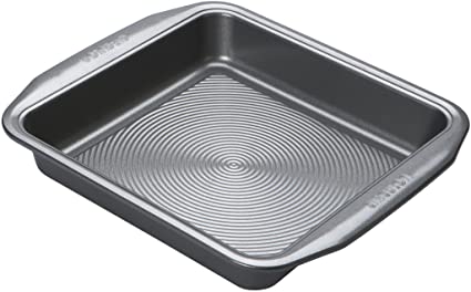 Circulon - Momentum - 9inch Square Cake Tin - Non Stick - PFAO Free - Dishwasher Safe - Carbon Steel - 25.5 x 29 x 4.5 cm