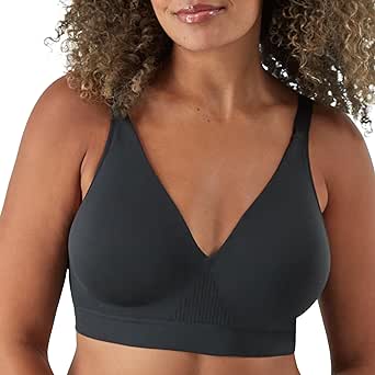 Bali Womens Wireless Bra, Comfort Revolution Modern Seamless Bra, Flex-to-fit Wirefree Bra