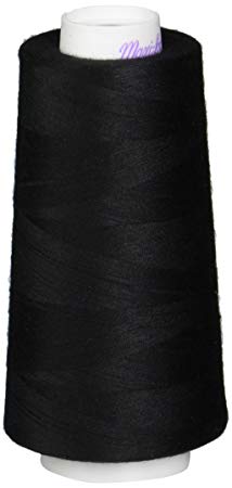 American & Efird Maxi-Lock Cone Thread, 3000-Yard, Black