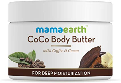 Mamaearth CoCo Body Cream Butter For Dry Skin, For Winters better than body lotion, with Coffee & Cocoa for Deep Moisturization- 200g