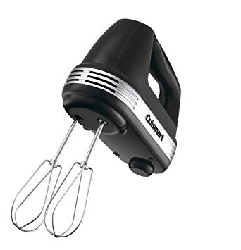 Cuisinart HM-50BK Power Advantage 5-Speed Hand Mixer, Black (Certified Refurbished)