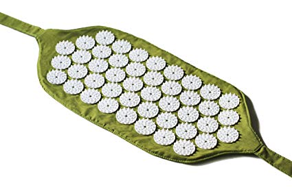 Bed of Nails, Green Original Acupressure Strap for Body Pain Treatment, Relaxation, Mindfulness