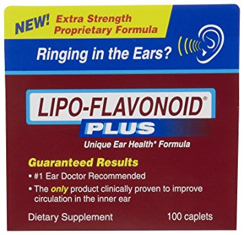 Lipo-flavonoid Plus Caplet 100 Count Helps Circulation in the Ear