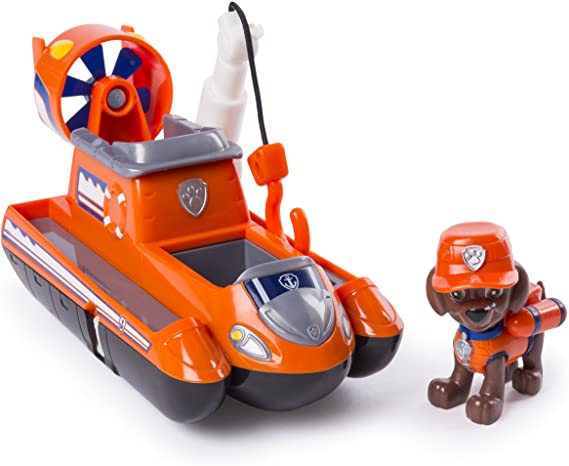 PAW Patrol Ultimate Rescue - Zuma's Ultimate Rescue Hovercraft with Moving Propellers & Rescue Hook, Ages 3 and Up