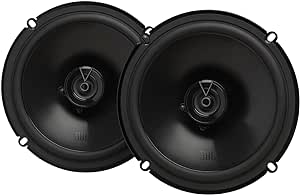 JBL Club 64FSL - Shallow-Mount 6-1/2" (160mm) Two-Way Car Speaker, 55W RMS, 165W Peak, Sensitivity (@ 2.83V): 92dB, Frequency Response: 55Hz – 20kHz, Nominal Impedance: 3.0 ohms