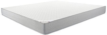 Solimo 6-inch King Memory Foam Mattress (White, 78x72x6 Inches)