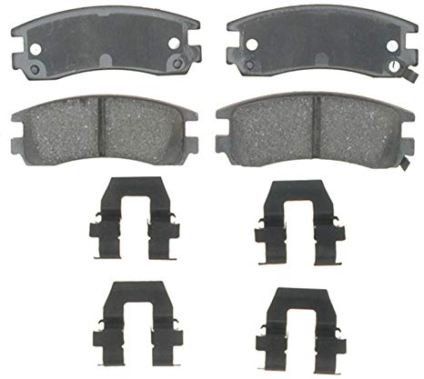 ACDelco 17D698CH Professional Ceramic Rear Disc Brake Pad Set