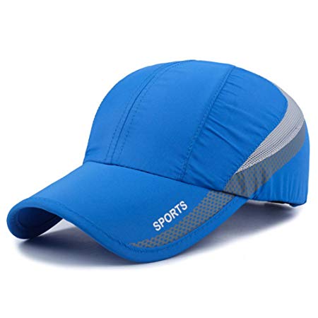 HH HOFNEN Quick Drying Lightweight Baseball Cap Outdoor Airy Mesh UV Protection Sun Hats
