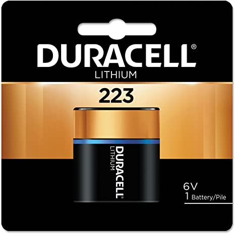 Duracell - 223 High Power Lithium Batteries - 1 count