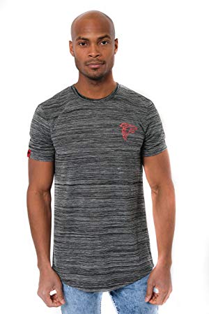 ICER Brands NFL Men's T-Shirt Active Basic Space Dye Tee Shirt, Team Color