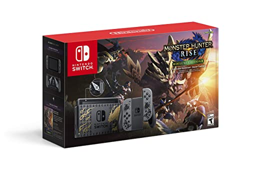 Nintendo Switch Monster Hunter Rise Deluxe Edition System - Switch