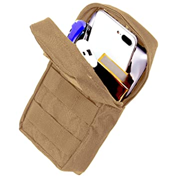 AOCKS Tactical Molle Pouch Tactical Compact Water-Resistant EDC Pouch for Tactical Backpack Assault Rig Vest