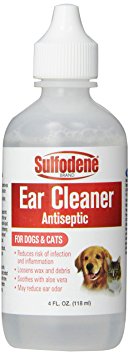 Sulfodene Brand Ear Cleaner Antiseptic for Dogs & Cats, 4 oz