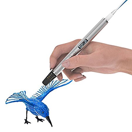 Scribbler 3D Pen V3S New Awesome Small Sized Design Model Printing Drawing 3D Pen with LED Screen Different Colors