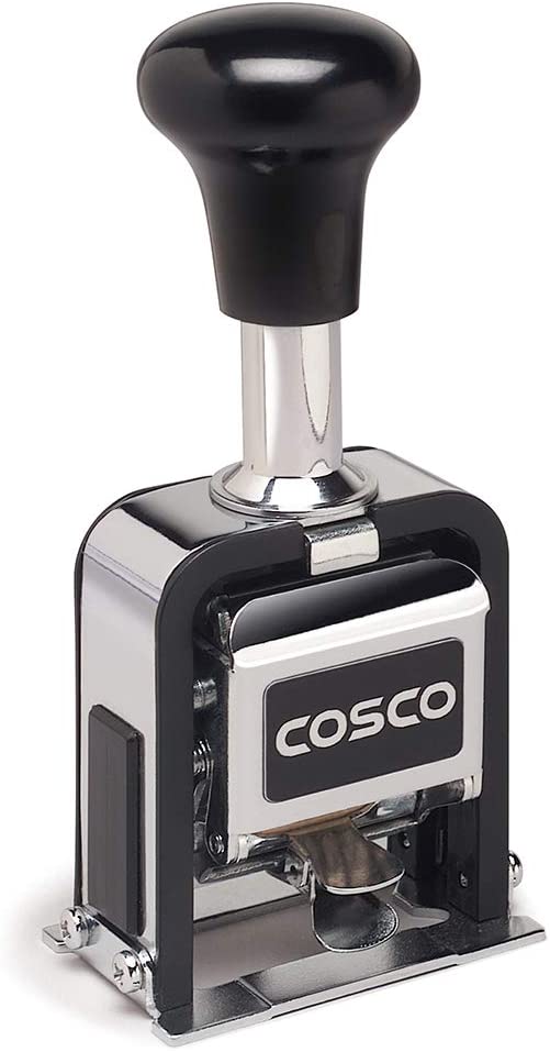 Cosco(R) 6-Wheel Numbering Machine