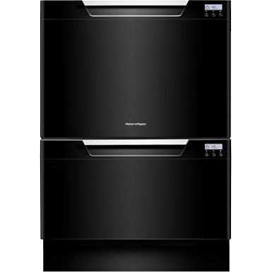 DishDrawer Tall Series DD24DCTB7 24" Semi-Integrated Dishwasher with 14 Place Settings 9 Wash Cycles Eco Option Quiet Operation Adjustable Racks Energy Star Approved in