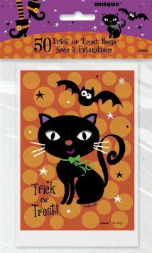 Spooky Boots Halloween Treat Bags 50ct