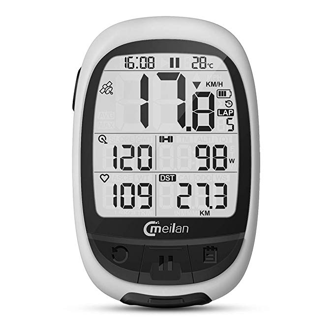 Meilan GPS Core Bike Computer M2 Bluetooth ANT  Connect with HR Monitor Power meater