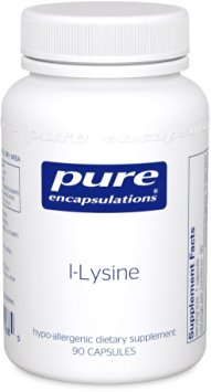 Pure Encapsulations - l-Lysine - Hypoallergenic Supplement Helps Maintain Healthy Arginine Levels and Immune Function* - 90 Capsules