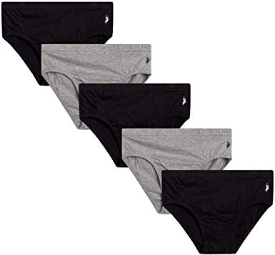 U.S. Polo Assn. Men's 5-Pack Low Rise Brief