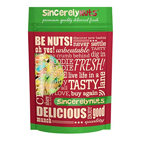 Sincerely Nuts – Sour Mini Neon Gummi Worms | 1Lb. Bag | Delicious Sweet & Sour Sugar-Coated Snack | Gluten Free Gourmet Chewy Candy for Kids & Adults | Premium Fresh Packaging